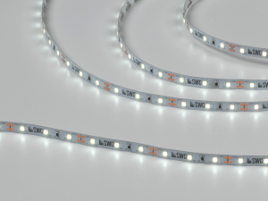 Светодиодная лента 2835, 60 LED/м, 4,8 Вт/м, 12В , IP20, 3M, Цвет: Холодный белый, SWG260-12-4.8-W-M