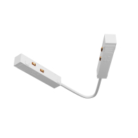 Коннектор питания угловой 15 см Exility белый для трековой системы Technical TRA034CPC-42W-15