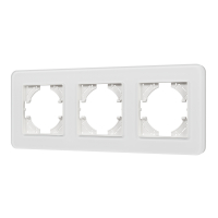 Рамка стеклянная FRM-OMALI-SFGS-3-WH (Arlight, -)