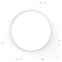 Светорегулятор встраиваемый VOLTUM S70 поворотно-нажимной 600 Вт, (белый матовый)