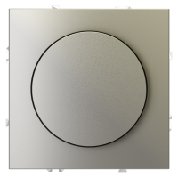 Светорегулятор встраиваемый VOLTUM S70 поворотно-нажимной 600 Вт, (шелк)