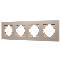 Рамка пластиковая FRM-PERIO-PL-4-GD (Arlight, -)