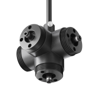 Х-образный вертикальный коннектор для системы Shelf с вводом питания