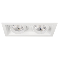 Светильник MS-VORTEX-BUILT-S250x140-2x30W Warm3000 (WH-WH, 17 deg, 230V) (Arlight, IP20 Металл, 5 лет)