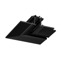 Коннектор угловой встраиваемый под шпаклевку, Levity, для встраиваемой трековой системы Technical TRA187CL-13B