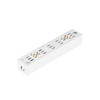 Коннектор прямой MAG-CON-25-I-POWER (WH, 5LN) (Arlight, IP20 Пластик, 5 лет)