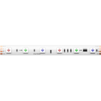 Светодиодная лента 24В 5050 14,4Вт/м RGB 5м IP 67 201248