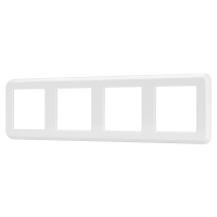 Рамка пластиковая FRM-VERSA-PL-4-WH (Arlight, -)