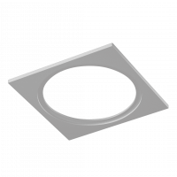 Рамка для светильника MJ, одинарная, белый