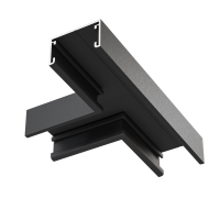 Т- образный коннектор накладной Basity, черный, для накладной трековой системы Technical TRA172CT-11B