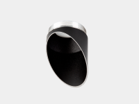 Дефлектор скошенный, черный, VL-DFL-ANG-BL