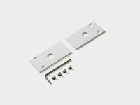 SY-LINK-ECS-T-WH, комплект заглушек (2шт) для встраиваемых глубоких шинопроводов, белый