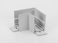 SY-LINK-CNLV-S1-WH, коннектор угловой горизон.для накладного глубокого шинопровода, белый