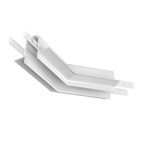 Угол-соединитель 135° Exility встраиваемый  под ГКЛ 12,5мм, белый, для встраиваемой трековой системы Technical TRA034CLO-42.12W