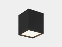 Потолочный светильник накладной,черный, 3000К, GW-8601-10-BL-WW