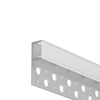 Алюминиевый профиль встраиваемый ALM-3611-S-2M для светодиодной ленты Led Strip 636001