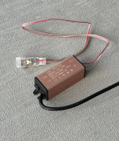 Блок питания для гирлянды "Роса" 12VDC, IP65