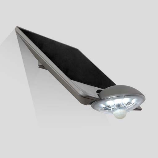 Светильник настенный на солнечных батареях датчиком движения P9013 S