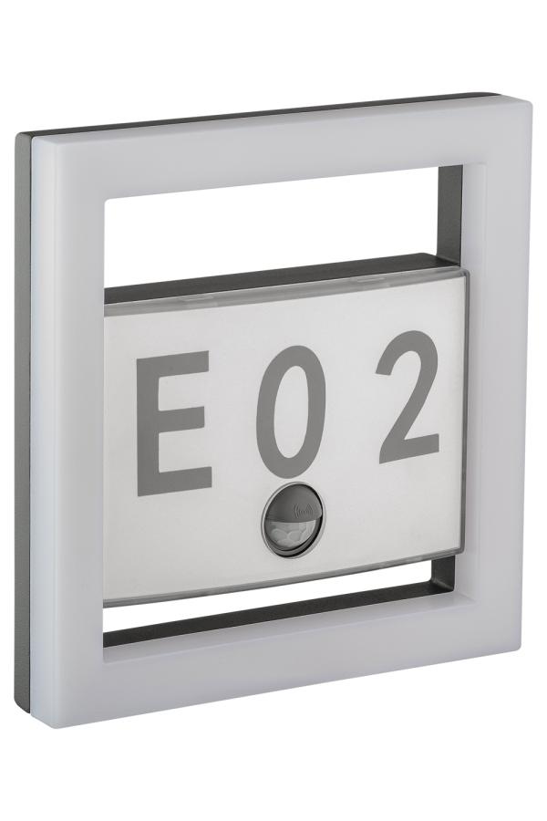 Настенный светильник с датчиком движения и освещенности W1943-PiR-3К Gr