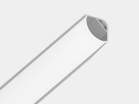 Комплект SF-3030, профиль угловой для двухрядной ленты с экраном 2м