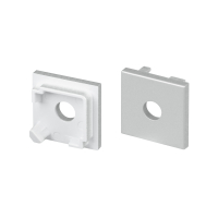 Заглушка SL-KANT-H16-S10 SQUARE с отверстием (Arlight, Пластик)