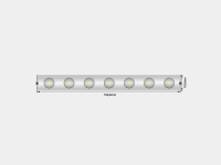 SWG-542-24-RGB15/60-67, лента фокусирующая 15*60°, IP67, 24В, SMD5050, 42led/m, 6.2W/m, RGB