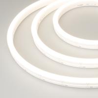 Лента герметичная MOONLIGHT-SIDE-A140-12x17mm 24V Day4000 (9.6 W/m, IP67, 5m, wire x2) (Arlight, Вывод боковой, 3 года)