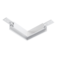 Коннектор угловой Exility накладной низкопрофильный для трековой системы Technical TRAM034CL-41W