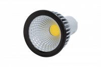 Лампа светодиодная MR16 GU10, 3000К, черный