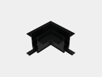 SY-LINK-CNLV-T1-BL, коннектор угловой горизон.для встраиваемого глубокого шинопровода под гипс., чер