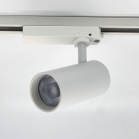 Трековый светильник на однофазный шинопровод с интегрир. драйвером , TR8230 LED 30W-26W-23W 3CCT, белый