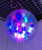 Светодиодный шар, Lucky star D=450мм мультиколор