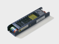 Блок питания в металлическом корпусе черный с клипсами, 150Вт, 12В, IP20, YA-CT-150-12