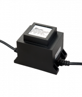 Трансформатор индукционный понижающий  12V АС 30W  IP67 цвет: черный