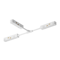 Коннектор питания Т-образный Gravity белый для трековой системы Technical TRA004CWT-22W