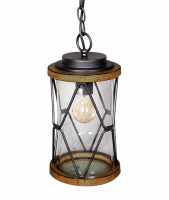 Светильник "Савона"  G4125М. Цвет: Bl+Red wood