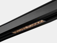 SY-LINK-220-BL-12-WW, светильник линейный дарклайт, черный, 12Вт, 3000К