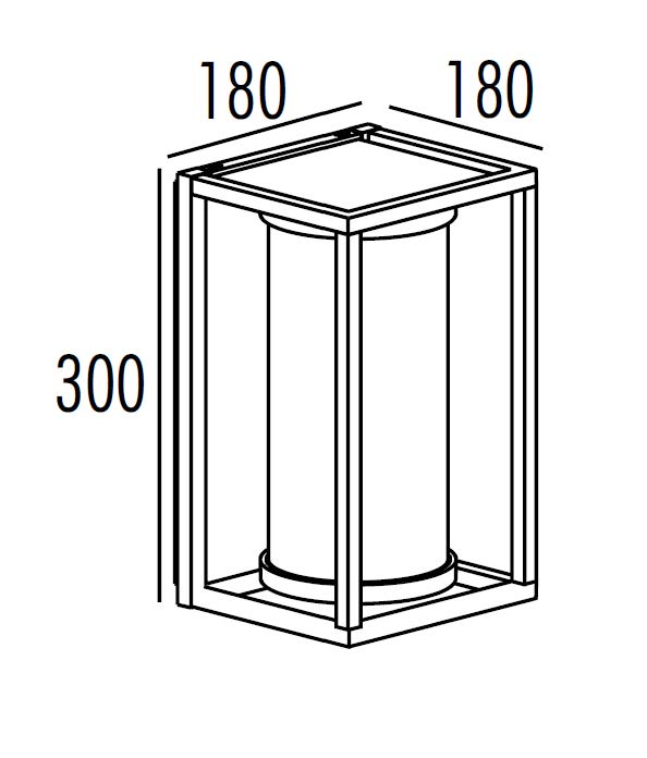 Настенный светильник 2396 Bl