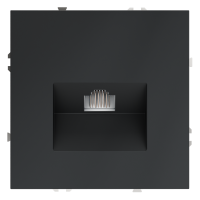 Розетка компьютерная встраиваемая VOLTUM S70 RJ45 кат.6, (графит)