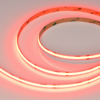 Лента COB-X480-8mm 24V Red (8 W/m, IP20, 5m) (Arlight, -)