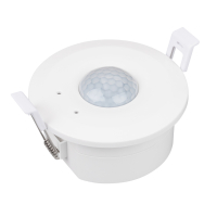 INTELLIGENT ARLIGHT Датчик движения SMART-0-10V-1001-14-62-IN White (230V, 1x4A, Relay, PIR, 2.4G) (IARL, IP20 Пластик, 5 лет)
