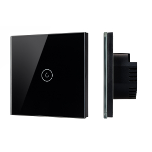 Выключатель сенсорный SWT-OMALI-S01-ZB-BK (250V, 10A, Zigbee) (Arlight, Стекло)