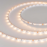 Лента RT-A60-5mm 12V Warm2700 (4.8 W/m, IP20, 2835, 5m) (Arlight, 4.8 Вт/м, IP20)