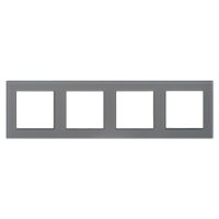 Рамка пластиковая FRM-VERSA-PL-4-GR (Arlight, -)
