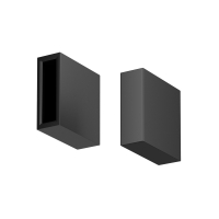 Заглушки для шинопровода Flexity, 2шт., для трековой системы Technical TRA200EC-11B