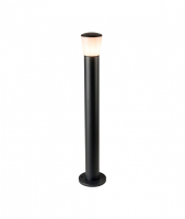 Светильник "Мира" Bollard light  220V E27 40W  G4067- 800 .  Цвет: черный