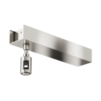 Основание потолочное Short для блока питания с вводом питания Flarity платина