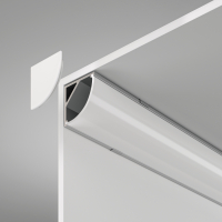 Алюминиевый профиль накладной 16x16 R для светодиодной ленты Led Strip ALM008S-2M