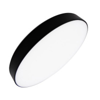Светильник накладной круглый  DW2216  LED 24W 3000K IP44. Цвет: черный
