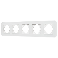 Рамка стеклянная FRM-OMALI-GS-5-WH (Arlight, -)